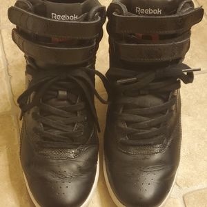 Reebok Wedge High Heel Trainers